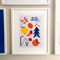 Wintergarten | Poster A3 Wintergarten | Poster A3 von JanaKellerDesign