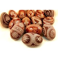 Handgemachtes Pysanky Gänseei Traditionelles Oster Dekor Handgemachtes Pysanky Gänseei Traditionelles Oster Dekor von JanaPysanky