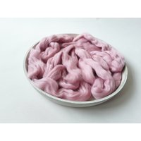 150 G Rosa Neugeborenen-Foto-Requisite, Weicher, Flauschiger Flaum Aus 100 % Merinowolle, Korbfüller, Füllmaterial, Rts von JanasPhotoProp