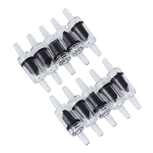 Janasiba 10 Stueck Non-Return EIN Rueckschlagventil CO2 Aquarium Fisch Behaelter Luftpumpe Janasiba 10 Stueck Non-Return EIN Rueckschlagventil CO2 Aquarium Fisch Behaelter Luftpumpe von Janasiba