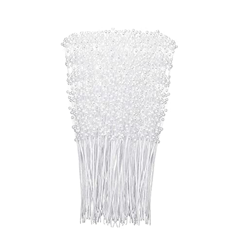 Janasiba 100 StüCk Schnur Perle Stick Perlen Girlande Perlen Kranz Hochzeit Braut Strauß für Hochzeit Tisch Dekoration Janasiba 100 StüCk Schnur Perle Stick Perlen Girlande Perlen Kranz Hochzeit Braut Strauß für Hochzeit Tisch Dekoration von Janasiba