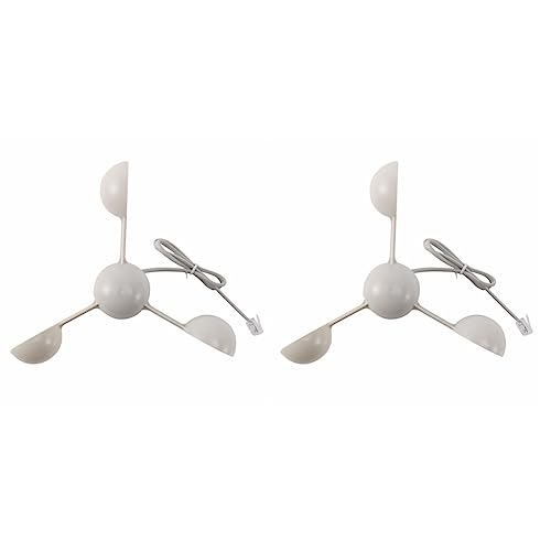Janasiba 10X WH-SP-WS01 Anemometer Wind Geschwindigkeits Mess Gerät Wind Geschwindigkeits Sensor Meteorologisches Instrumenten Zubehör für Anemometer von Janasiba