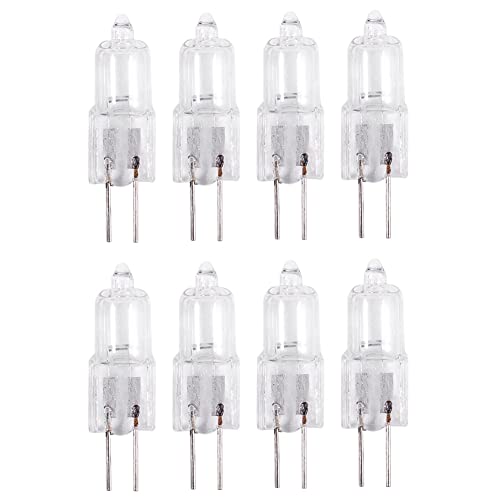 Janasiba 12V 20W 2 Pin G4 Basis Halogen GlÜHbirne 8 StÜCk Warmweiß von Janasiba