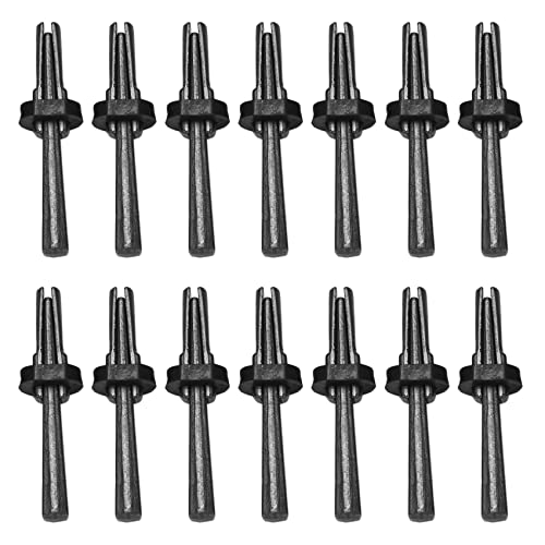 Janasiba 14 Set Neuer Splitter 9 / 16in Metall Verschluß Wedge und Federn Shim Concrete Rock Splitters Handwerkzeug von Janasiba
