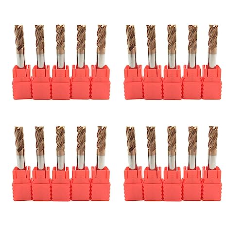 Janasiba 20 Sttuecke 6mm 4 Flöte Hartmetall Fräser CNC Fräser Fräsen Nuten Profilieren Planfräser Spiral Bits Janasiba 20 Sttuecke 6mm 4 Flöte Hartmetall Fräser CNC Fräser Fräsen Nuten Profilieren Planfräser Spiral Bits von Janasiba