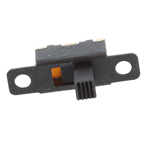 Janasiba 20 Stück 5 V 0,3 A Mini-Format schwarz SPDT Schlittenschalter für kleine DIY elektronische Energieprojekte Janasiba 20 Stück 5 V 0,3 A Mini-Format schwarz SPDT Schlittenschalter für kleine DIY elektronische Energieprojekte von Janasiba
