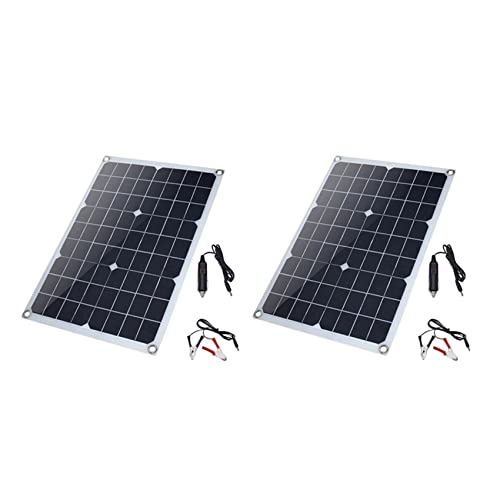 Janasiba 2X 20W 18V Monokristallines Solar Photovoltaik Umweltfreundliches Tragbares Solar Laden Paneel Solar Paneel von Janasiba