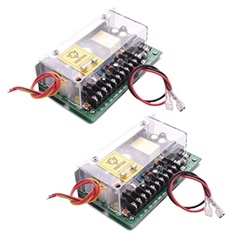 Janasiba 2X DC 12V 5A USV Funktions Tür Zugangs Kontroll Netzteil Verwendung für Den Schalter Des Zugangs Kontroll Systems Fern Verriegelung AC 110V-240V von Janasiba