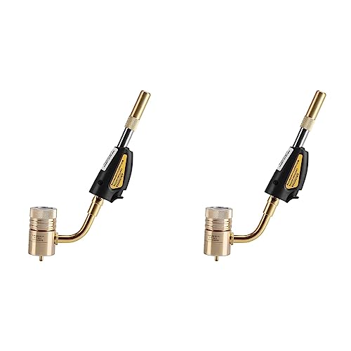 Janasiba 2X Turbo Tipps Gas Selbstentzündung Turbo Regler Löten Löten Schweißen Sanitär Werkzeug Home Zubehör von Janasiba