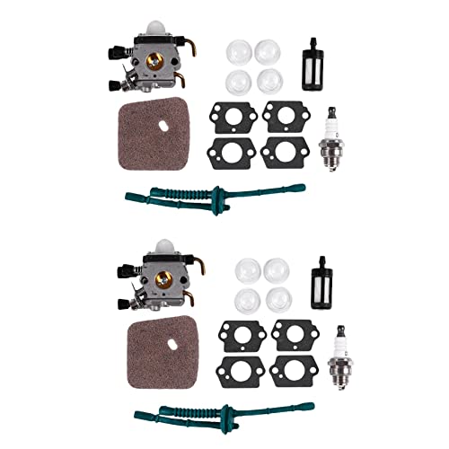Janasiba 2X Vergaser für FS80 Vergaser- FC55 FC75 FC85 FS310 FS38 FS45 FS45C FS45L FS46 FS55 FS55RC FS55T FS74 (Fs80) von Janasiba
