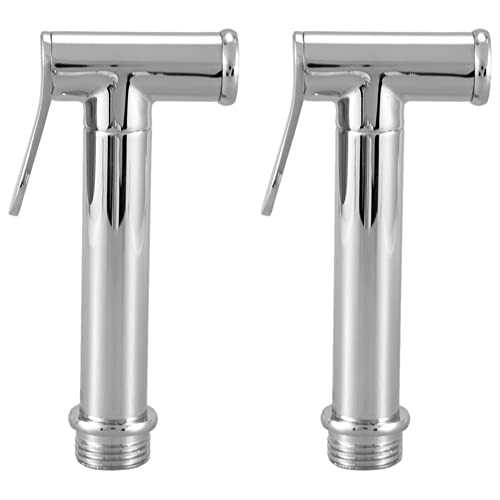 Janasiba 2X WC Bidet Sprayer Set Kit Muslim Dusche Handheld Hand Bidet Wasserhahn Bad Wasserhahn Handsprayer von Janasiba