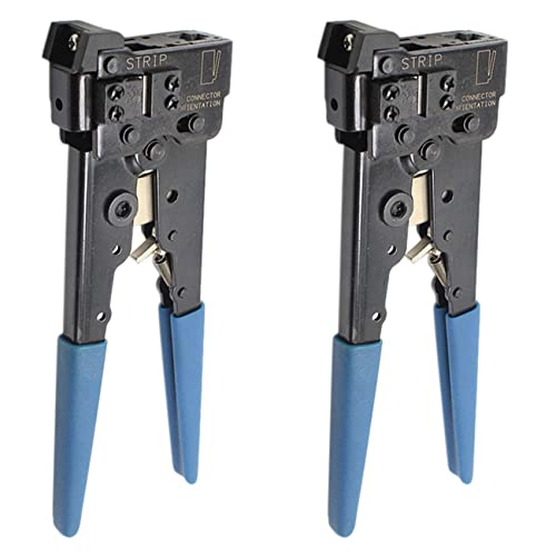 Janasiba 2X für RJ45 8P8C 8P LAN Ethernet Netzwerk Kabel Kabel Crimpzange Crimpzange von Janasiba