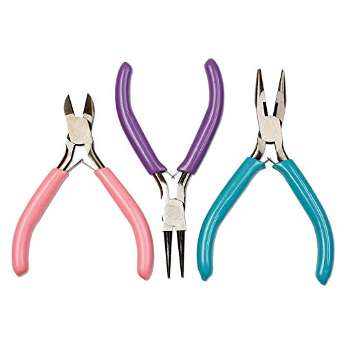 Janasiba 3 Stücke DIY und Schmuck Werkzeug Zangen Ketten Runde Nase für Perlen Schmuck Machen Janasiba 3 Stücke DIY und Schmuck Werkzeug Zangen Ketten Runde Nase für Perlen Schmuck Machen von Janasiba