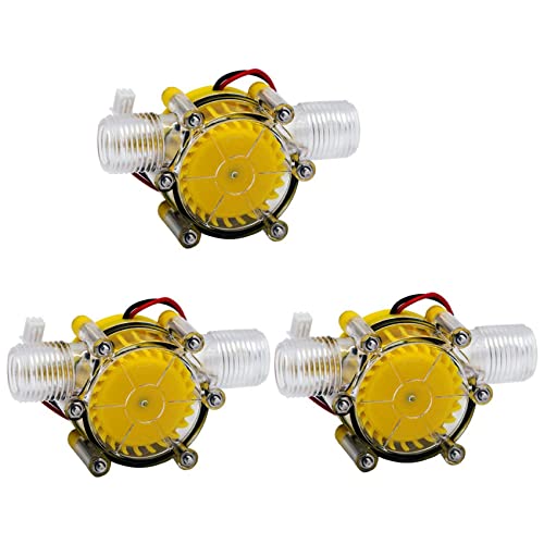 Janasiba 3X 10W Wasser Durchfluss Pumpe Mikro Hydro Generator Turbinen Strom Hydraulische Umwandlung 80V von Janasiba