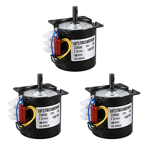 Janasiba 3X 220V Ac Synchron Getriebe Motor 60Ktyz 60-Ktyz Permanent Magnet Synchrongetriebe Motor 220V 2,5 Min von Janasiba