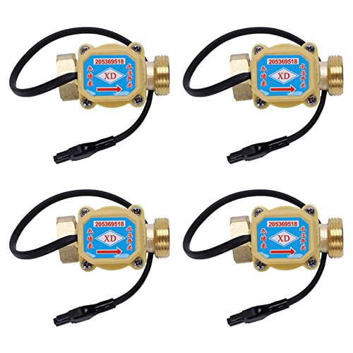 Janasiba 4Stck 26mm 3/4 PT Gewindeanschluss 120W Pumpen Wasser Durchfluss Sensor Schalter Janasiba 4Stck 26mm 3/4 PT Gewindeanschluss 120W Pumpen Wasser Durchfluss Sensor Schalter von Janasiba