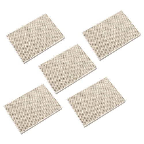 Janasiba 5X Keramik WabenlöTpaneel Heizung für Gasherd Kopf 135X95X13mm Neu von Janasiba