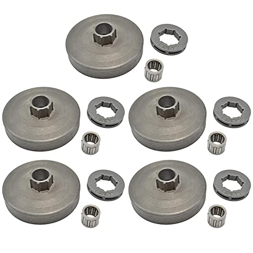 Janasiba 5X Kettensaege 3/8-7T Felgenrad mit Kettensaege Kupplungstrommel fuer 45Cc 52Cc 58Cc Benzin Engineg Teile Janasiba 5X Kettensaege 3/8-7T Felgenrad mit Kettensaege Kupplungstrommel fuer 45Cc 52Cc 58Cc Benzin Engineg Teile von Janasiba