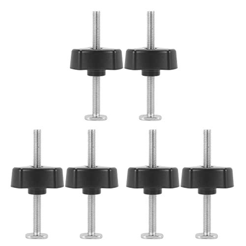 Janasiba 6 Set T-Schraube und M8 Kunststoff, Schnell Wirkende Nieder Halte Klemme Aus Metall für T-Slot T-Track DIY Bearbeitungs Werkzeug Janasiba 6 Set T-Schraube und M8 Kunststoff, Schnell Wirkende Nieder Halte Klemme Aus Metall für T-Slot T-Track DIY Bearbeitungs Werkzeug von Janasiba