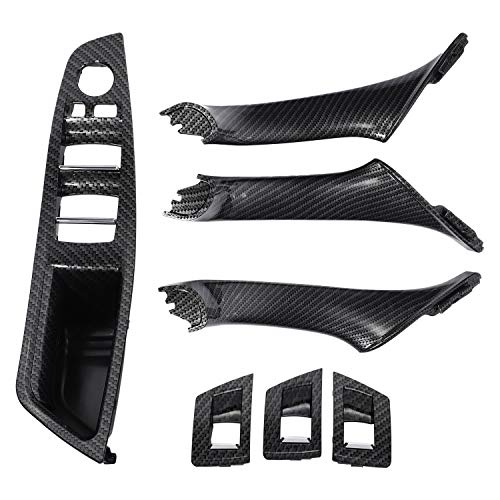 Janasiba 7PCS Rechtslenker Rechts für 5Er F10 F11 InnenraumtüRgriff Innenverkleidung Armlehne Ziehen Janasiba 7PCS Rechtslenker Rechts für 5Er F10 F11 InnenraumtüRgriff Innenverkleidung Armlehne Ziehen von Janasiba