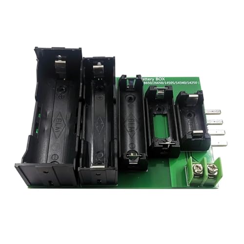 Janasiba Batterietestergehäuse, 4- und 2-Adrige Klemme, 18650, 26650, 14505, 14340, 1425, Batteriegehäusehalter, Test-Aufbewahrungsbox für DL24P Janasiba Batterietestergehäuse, 4- und 2-Adrige Klemme, 18650, 26650, 14505, 14340, 1425, Batteriegehäusehalter, Test-Aufbewahrungsbox für DL24P von Janasiba