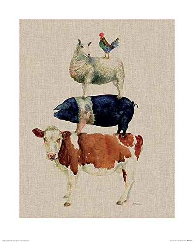 Jane Bannon Kunstdrucke, Mehrfarbig, 40 x 50 cm von Jane Bannon