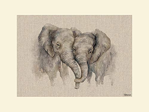 Jane Bannon 'Seele Gehilfen' montiert Drucken,30 x 40 cm von Jane Bannon