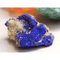 4 cm Azurit Rohstück Natürliches Tiefblaues Mineral - Hochwertiger Stein Für Die Sammlung Und Wohnkultur von JaneFisherMinerals