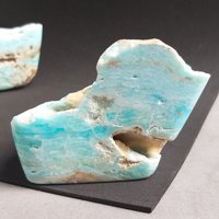 Blauer Aragonit Freie Form Kristall Botryoide Sprudelnde Druse Geode Roh Wertvoller Stein Mineral Sammlung Natürliche Polierte Dekoration von JaneFisherMinerals