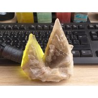 Hundezahn Calcit Beendete Natürliche Glasglanz Seltene Mineral Durchscheinende Stein von JaneFisherMinerals