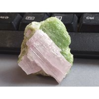 Lot Rosa Kunzit Rohstein Mineral Turmalin Kristall Druse Rauchquarz Naturstein 3 Stück Sammlung von JaneFisherMinerals