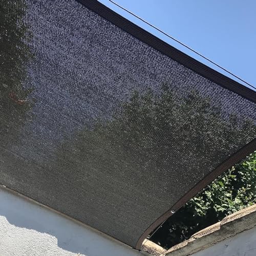Gewächshaus Sonnensegel Schattennetz Mit ösen Gartennetz 80% Schattierwirkung Pflanze Abdeckung Netz Kühlung Schattierungsnetz für Scheune Hühnerstall Blumen Hinterhof (Größe : 10x12m (32.8x39.3ft)) von Janeepoch