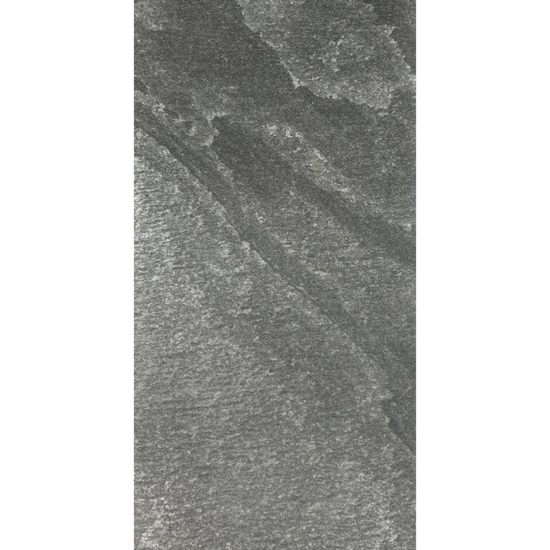 Jangal Wandpaneel 'Modular Wall 11300B Grey Slate Stone' grau 52 x 104 cm von Jangal