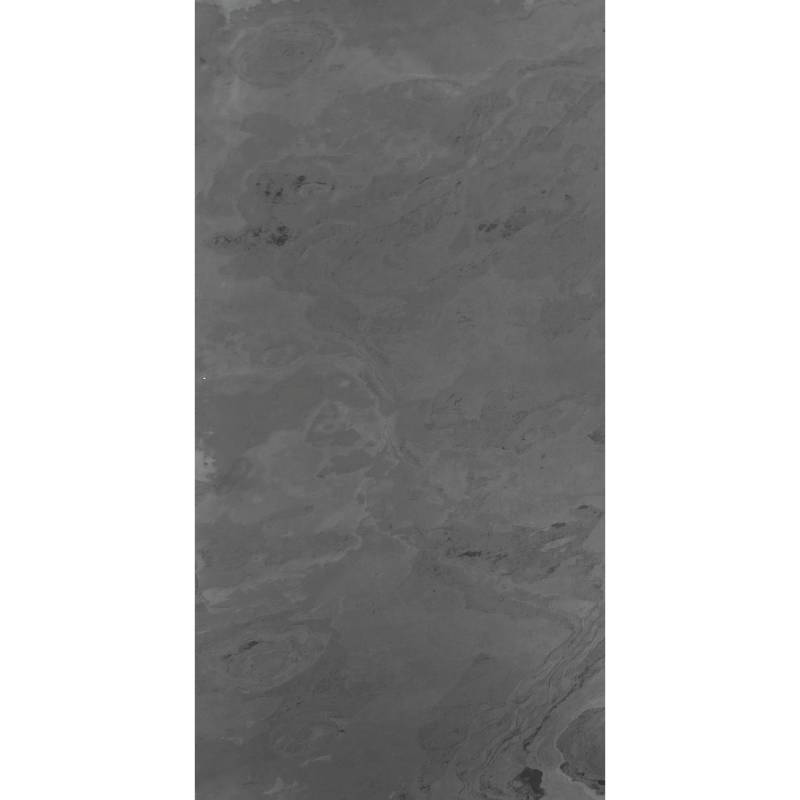 Jangal Wandpaneel 'Modular Wall 11302B Black Slate Stone' grau 52 x 104 cm von Jangal