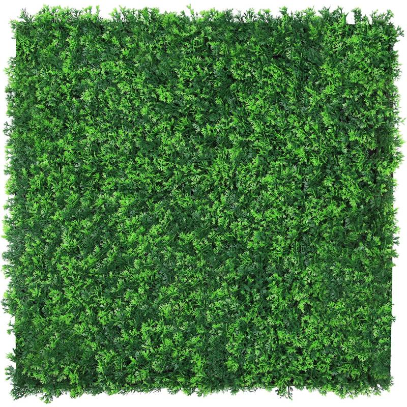 Jangal Wandpaneel Modular Wall Mixed Green Design Grass 52 x 52 cm von Jangal