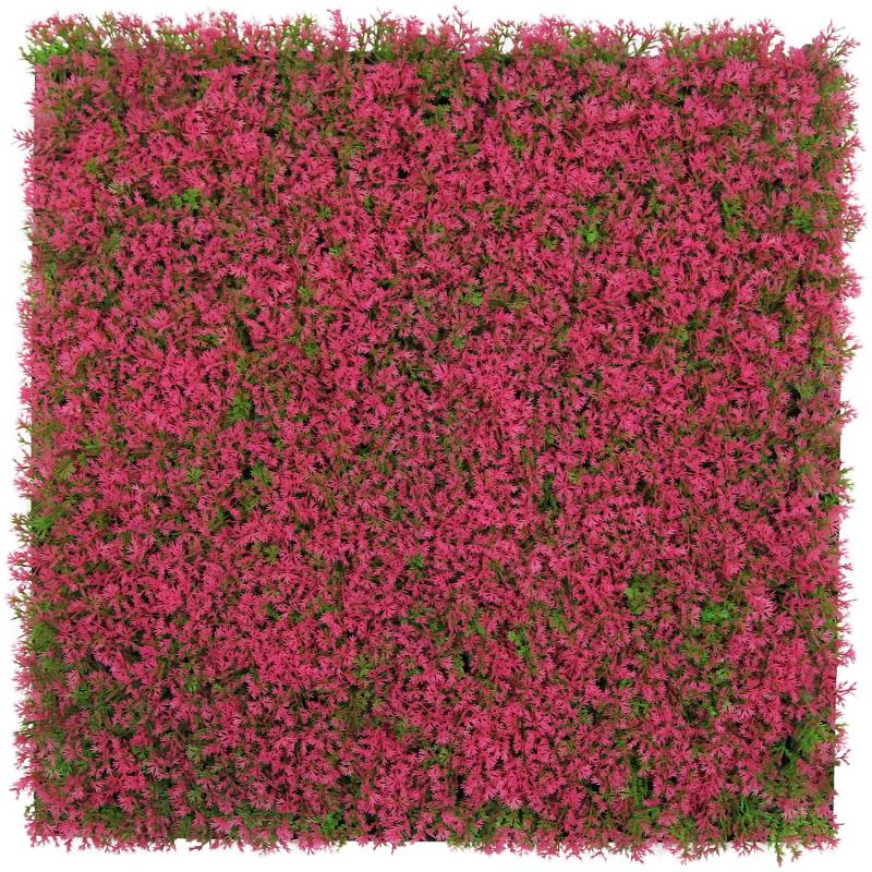 Jangal Wandpaneel Modular Wall Pink Design Grass 52 x 52 cm von Jangal