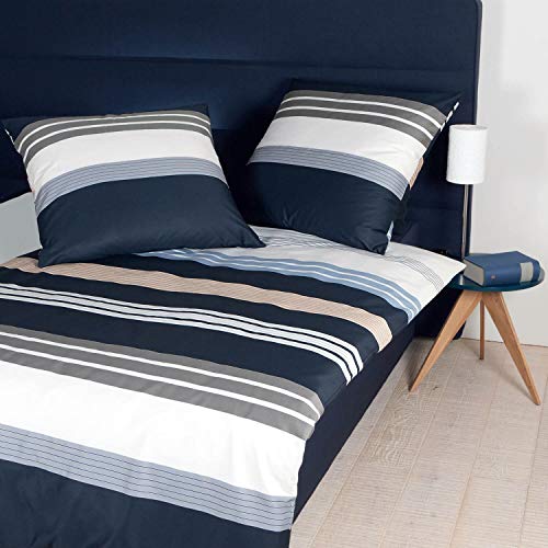 Janine Bettwäsche J.D. 8481-08 Streifen Gestreift Linien Silber Taupe Sand Mako Satin Größe: 135 cm x 200 cm Janine Bettwäsche J.D. 8481-08 Streifen Gestreift Linien Silber Taupe Sand Mako Satin Größe: 135 cm x 200 cm von Janine Design