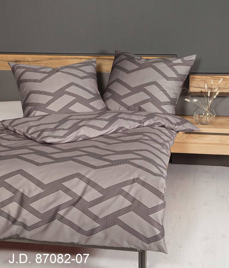 Janine Design Bettwäsche 135x200cm J.D. in Farbe Cappuccino von Janine Design