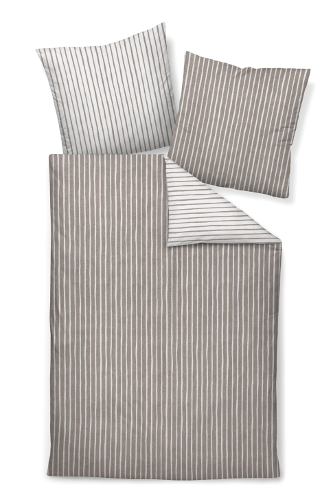 Janine Design Bettwäsche DAVOS ca. 135x200cm in Farbe vulkan Janine Design Bettwäsche DAVOS ca. 135x200cm in Farbe vulkan von Janine Design