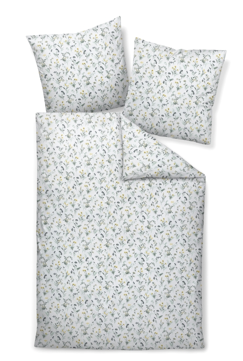 Janine Design Bettwäsche DAVOS ca. 155x220cm in Farbe salbeigrün gelb Janine Design Bettwäsche DAVOS ca. 155x220cm in Farbe salbeigrün gelb von Janine Design