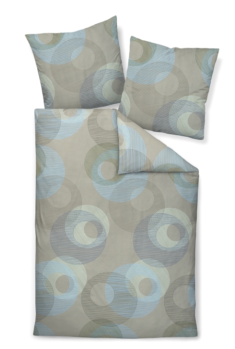 Janine Design Bettwäsche DAVOS ca. 155x220cm in Farbe salbeigrün von Janine Design