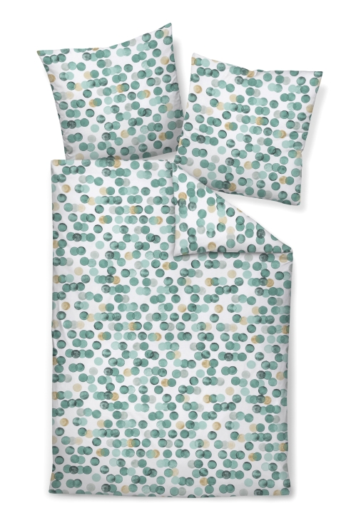 Janine Design Bettwäsche DAVOS ca. 155x220cm in Farbe waldgrün von Janine Design