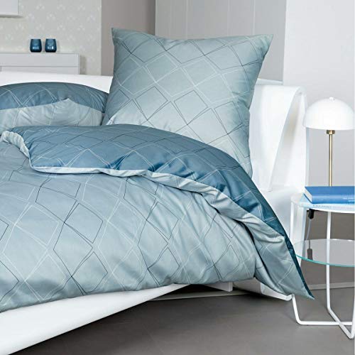 Janine Design Mako-Satin Bettwäsche J.D. 87053-02 1 Bettbezug 135 x 200 cm + 1 Kissenbezug 80 x 80 cm von Janine