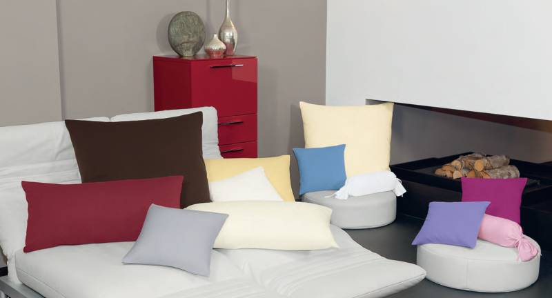 2 Stück Janine Jersey Kissenbezug 40 x 60 cm 100% Baumwolle Doppelpack 5007 07 natur von Janine Design GmbH