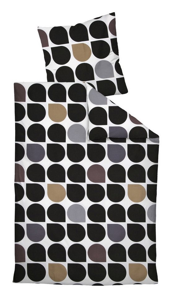 Janine Bettwäsche J. D., Mako-Satin, 135 x 200 cm, Mehrfarbig, Baumwolle, 2 teilig, mit Reißverschluss Janine Bettwäsche J. D., Mako-Satin, 135 x 200 cm, Mehrfarbig, Baumwolle, 2 teilig, mit Reißverschluss von Janine