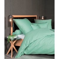 Janine Bettwäsche "Colors 31001", (2 tlg.), in Mako Satin Qualität aus 100% Baumwolle, Bett- und Kopfkissenbezug mit Reißverschluss, pflegeleicht, feinfädig, MADE IN GREEN zertifiziert von Janine