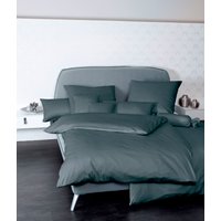 Janine Bettwäsche "Colors 31001", (2 tlg.), in Mako Satin Qualität aus 100% Baumwolle, Bett- und Kopfkissenbezug mit Reißverschluss, pflegeleicht, feinfädig, MADE IN GREEN zertifiziert von Janine