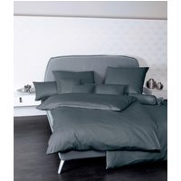 Janine Bettwäsche "Colors 31001", (2 tlg.), in Mako Satin Qualität aus 100% Baumwolle, Bett- und Kopfkissenbezug mit Reißverschluss, pflegeleicht, feinfädig, MADE IN GREEN zertifiziert von Janine