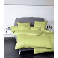 Janine Bettwäsche "Colors 31001", (2 tlg.), in Mako Satin Qualität aus 100% Baumwolle, Bett- und Kopfkissenbezug mit Reißverschluss, pflegeleicht, feinfädig, MADE IN GREEN zertifiziert von Janine