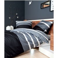 Janine Bettwäsche "J. D. 8468", Bettwäsche im Streifen-Design in verschiedenen Qualitäten von Janine